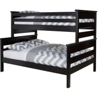 Catalina Black Twin/Full Bunk Bed