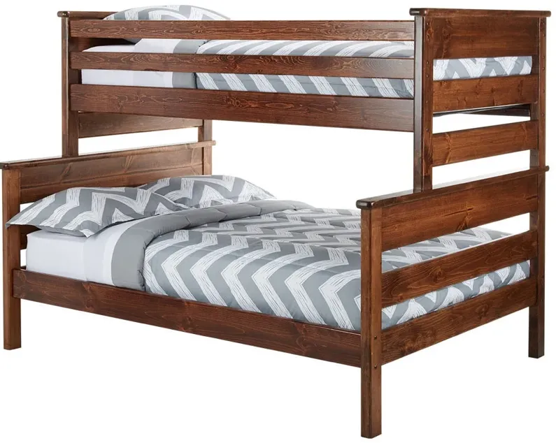 Catalina Chestnut Twin/Full Bunk Bed