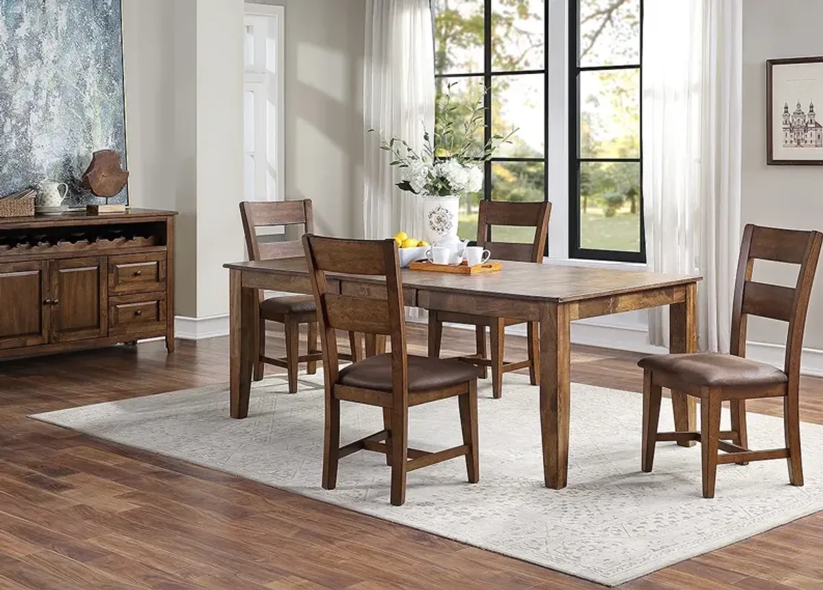 Nicki Cherry 5 Pc. Dinette