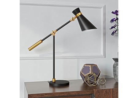 Dory Black & Gold Table Lamp