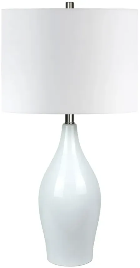 Eden White Table Lamp