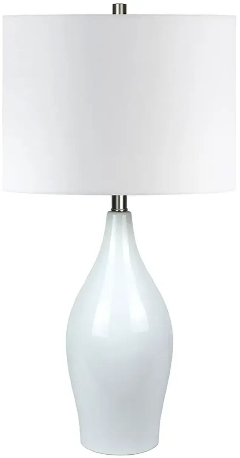 Eden White Table Lamp