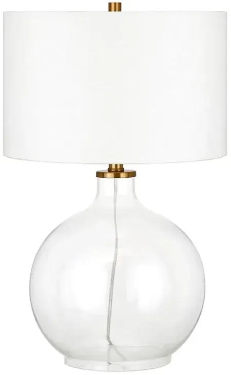 Remi Table Lamp W/ Gold Accents