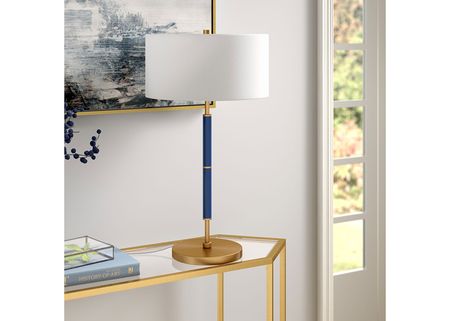 Journey Navy Table Lamp