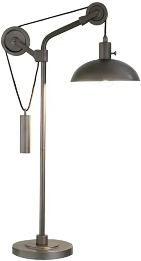 Norrah Steel Solid Wheel Table Lamp