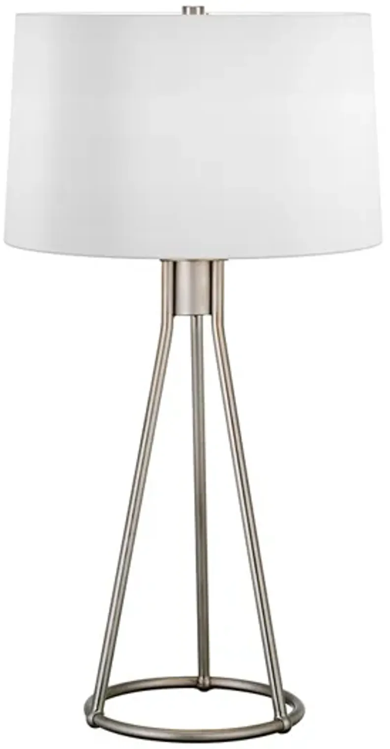 Nova Silver Table Lamp