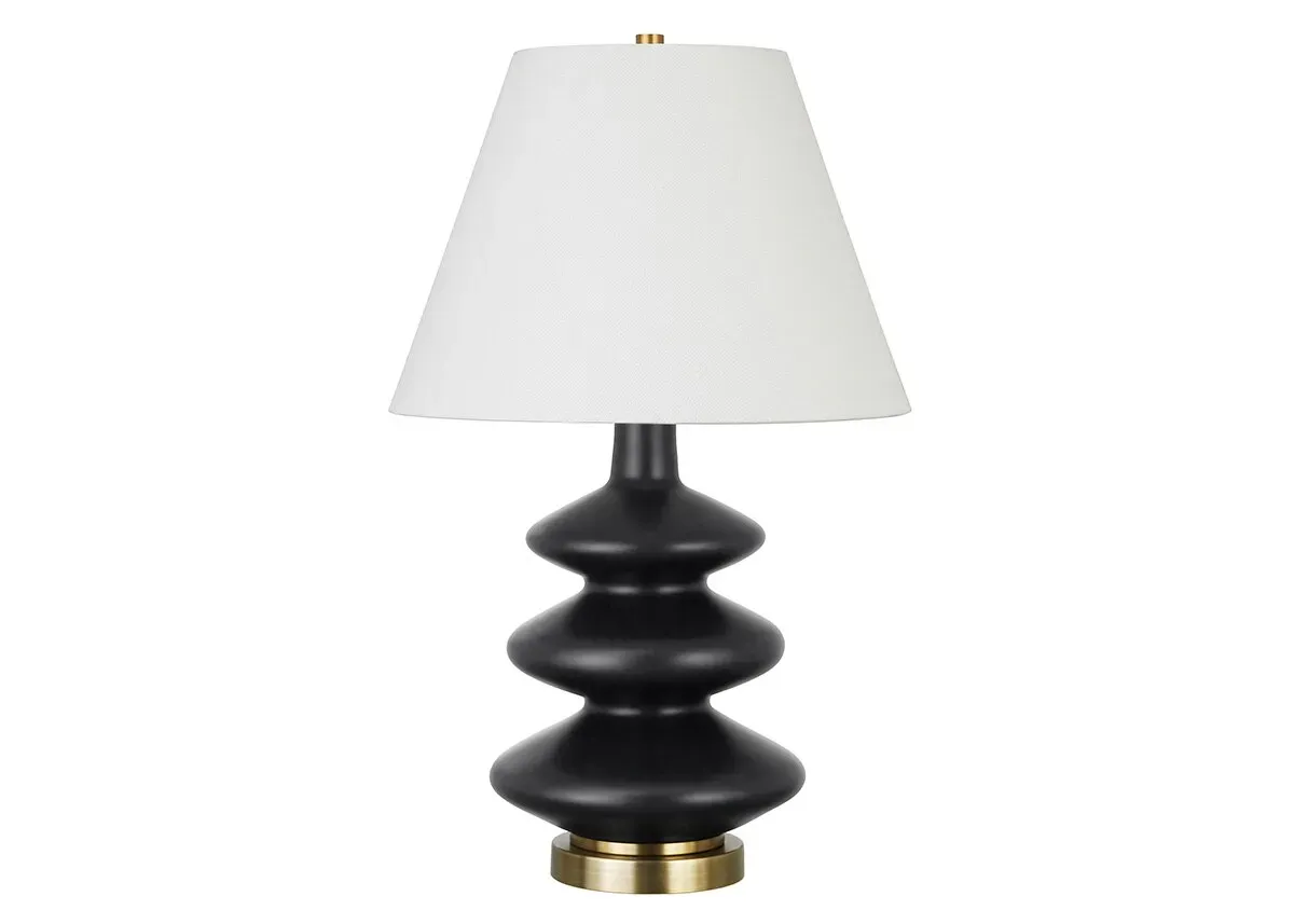 Carlotta Black Table Lamp