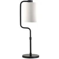 Rotolo Black Table Lamp