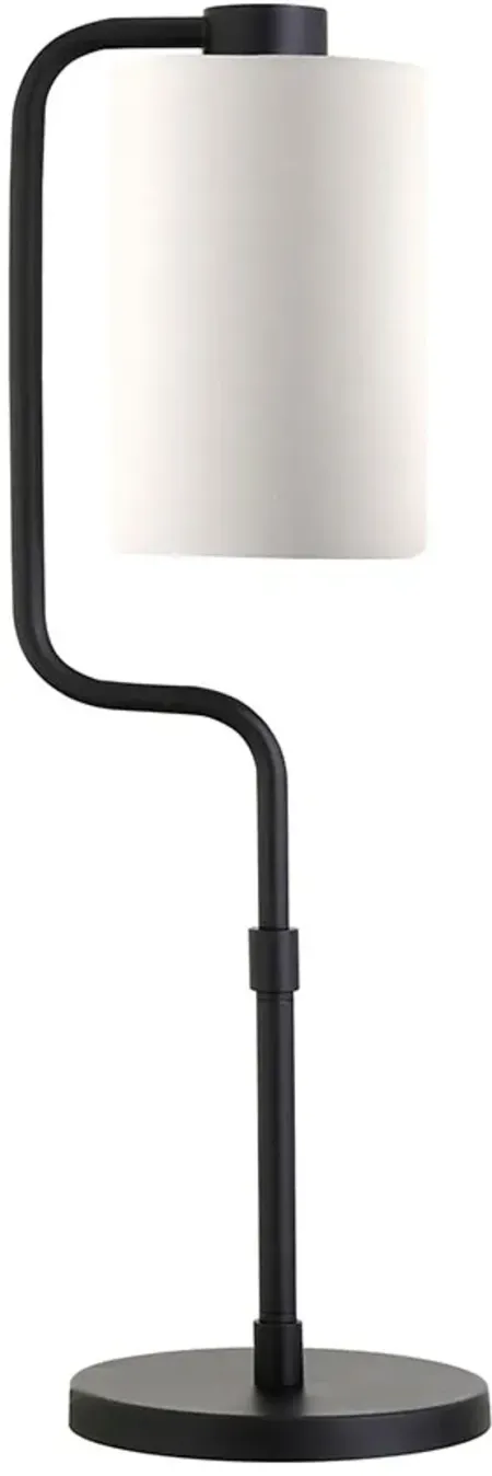 Rotolo Black Table Lamp