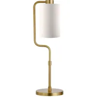 Rotolo Gold Table Lamp