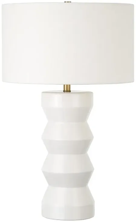Gracie White Table Lamp