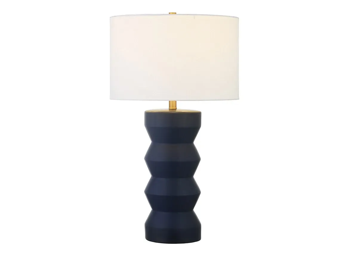 Gracie Navy Table Lamp