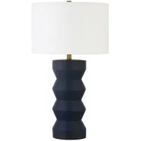 Gracie Navy Table Lamp