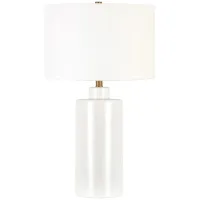 Leila White Table Lamp