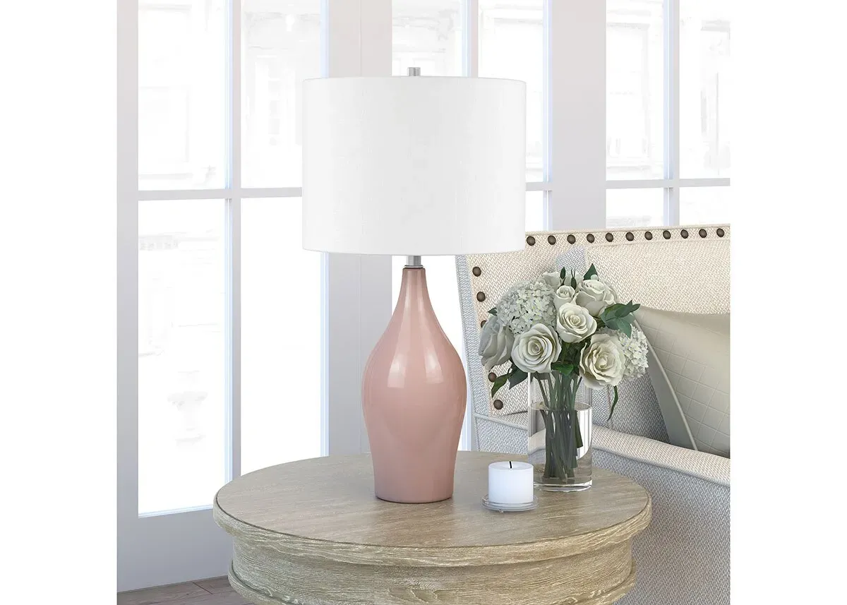 Eden Blush Table Lamp