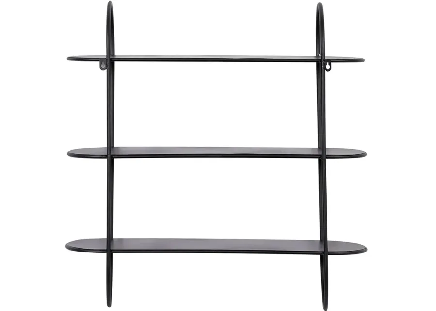 Dorado Iron 3-Tier Wall Shelf