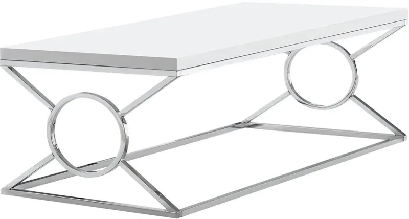 Emanuel White Cocktail Table