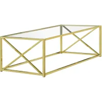 Leopold Gold Cocktail Table