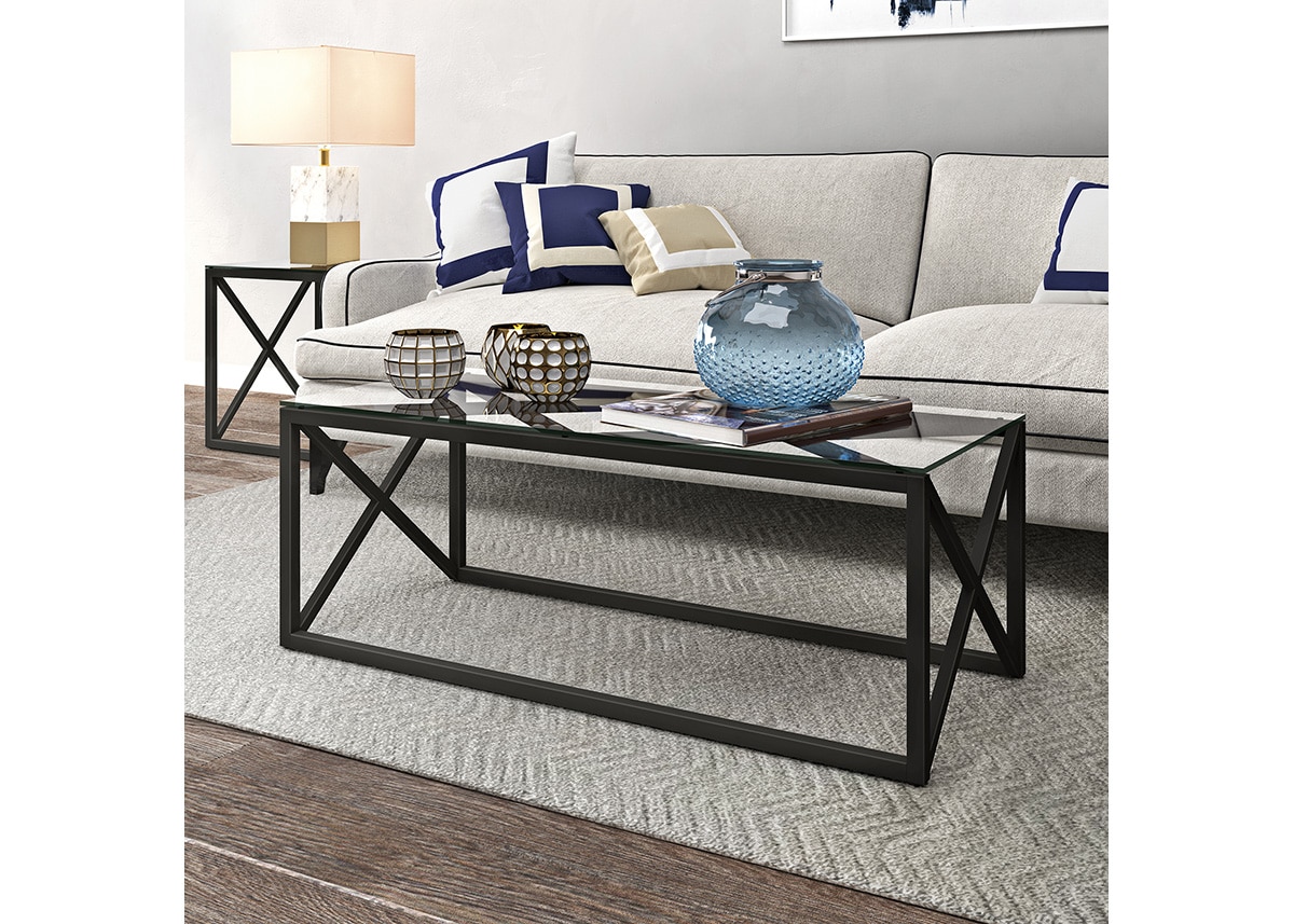 Dixon Black Cocktail Table