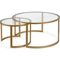 Mitera Gold Cocktail Table