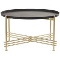 Round Gold Coffee Table