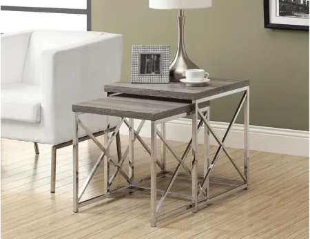 Sayers Taupe 2 Pc. End Tables