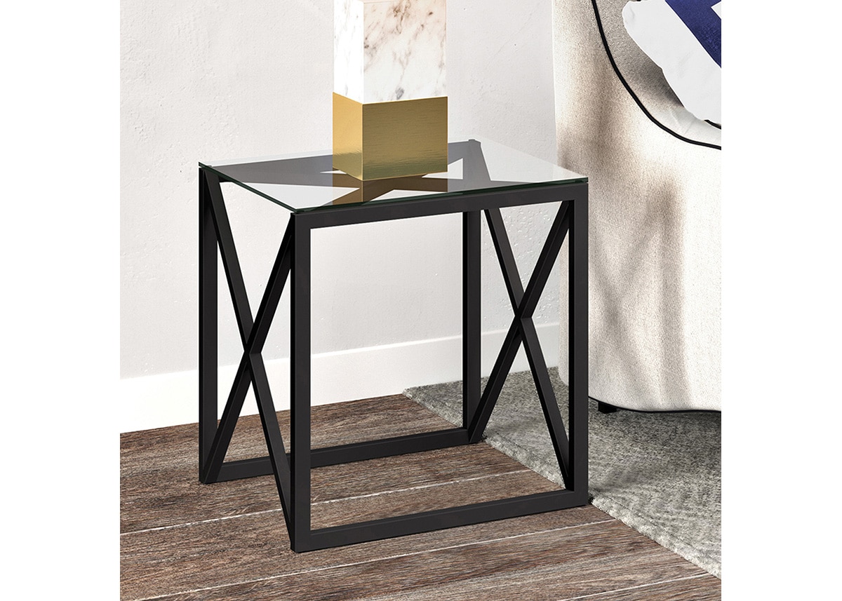 Dixon Black End Table