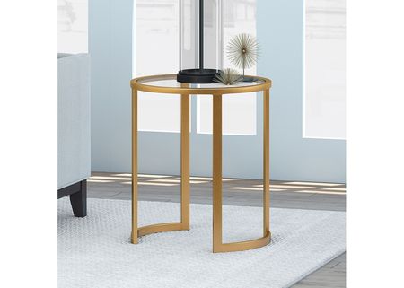 Mitera Gold End Table