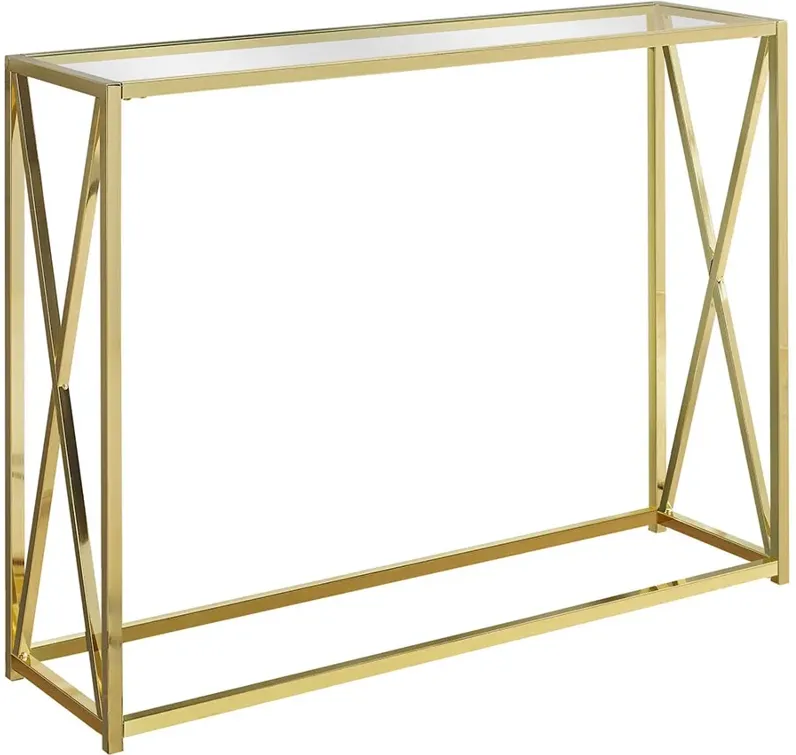 Leopold Gold Console Table