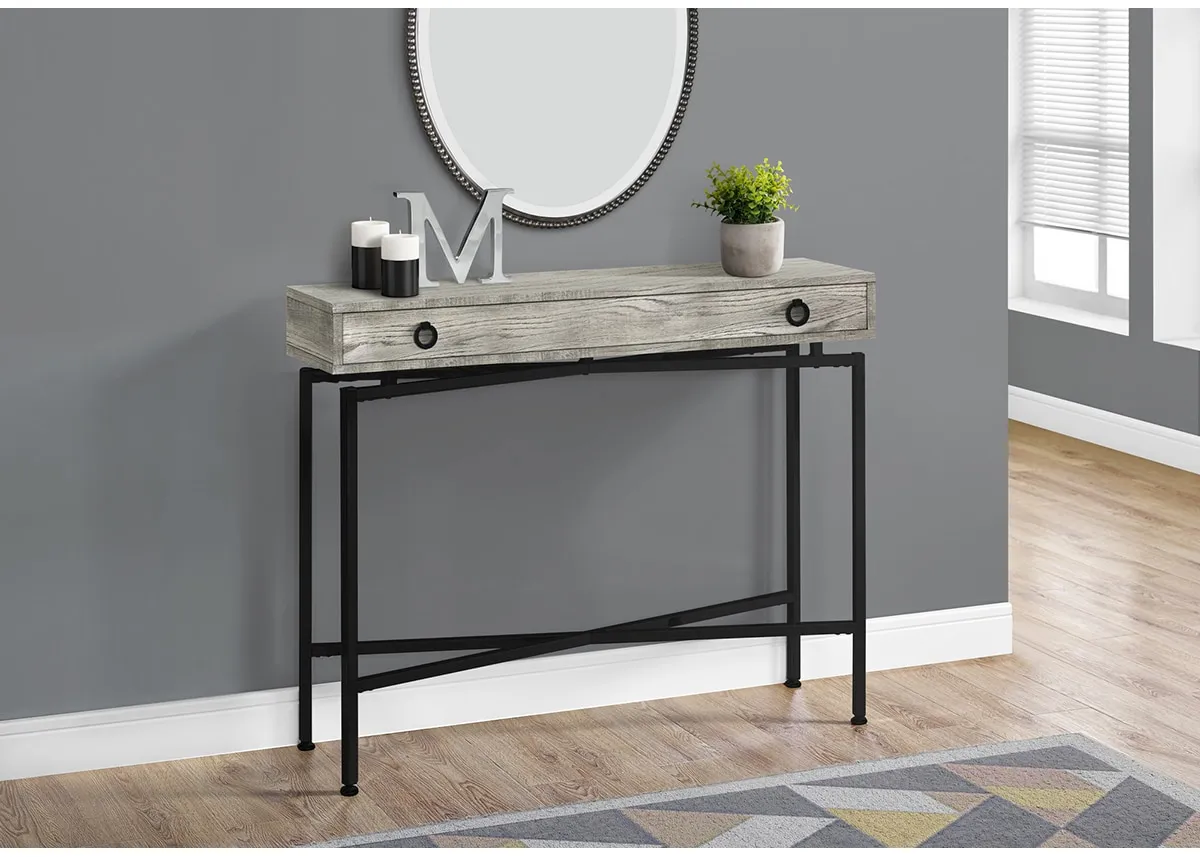 Celine Gray Console Table