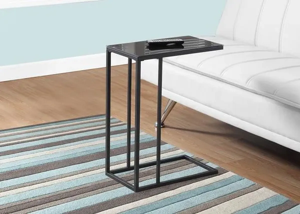 Isla Black Accent Table