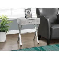 Molly Taupe Accent Table