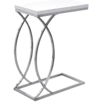 Wenzel White Accent Table
