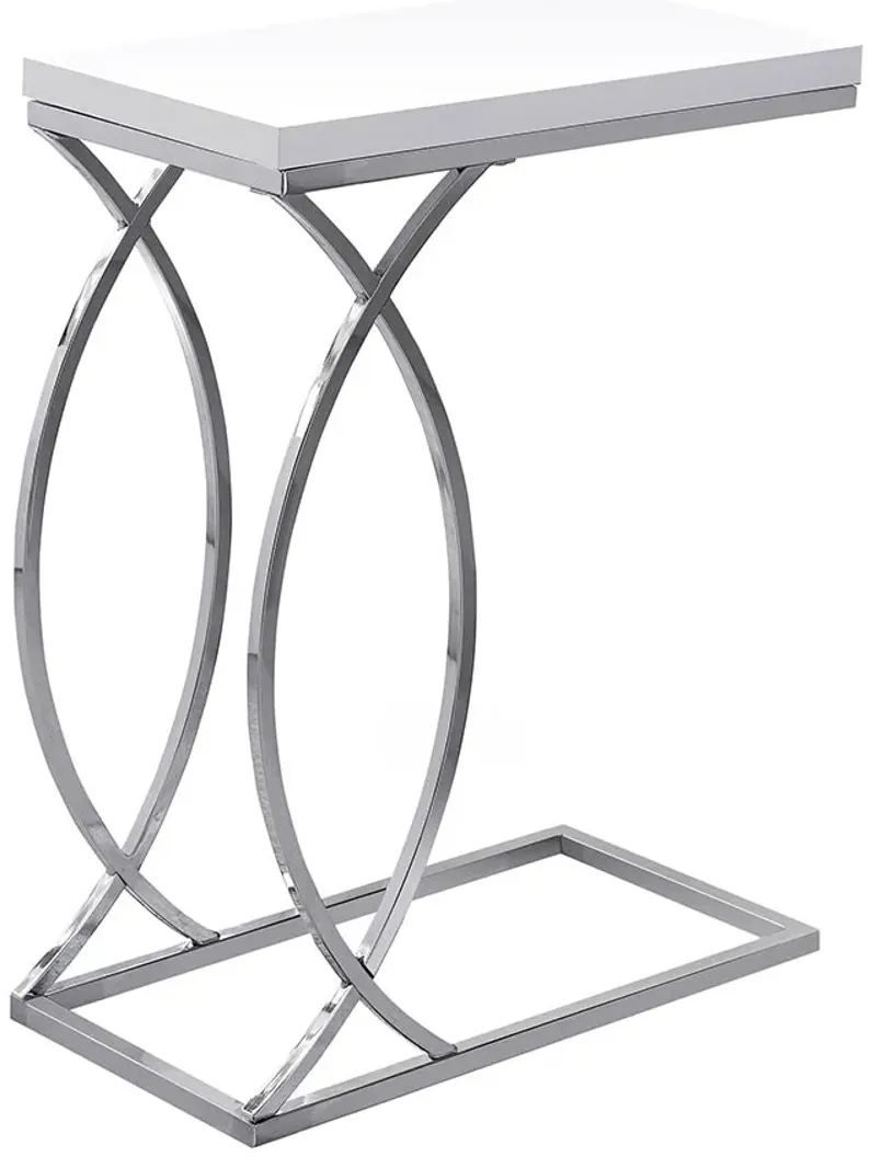 Wenzel White Accent Table