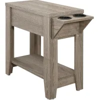 Luis Taupe Accent Table