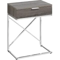 Britta Taupe Accent Table