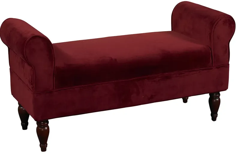 Lila Red Bench