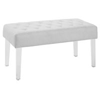 Trenton White Bench