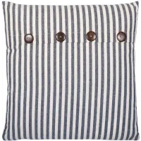 Kaiser Navy Stripe Pillow