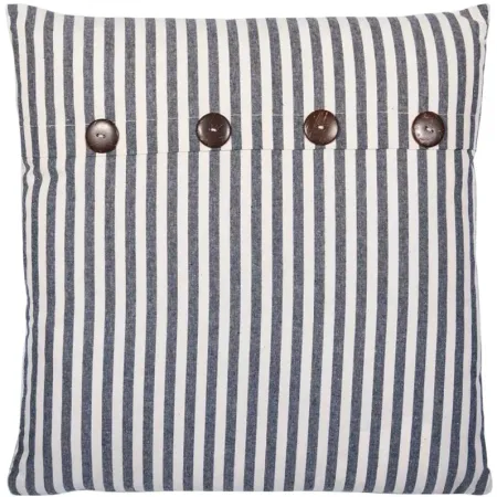 Kaiser Navy Stripe Pillow