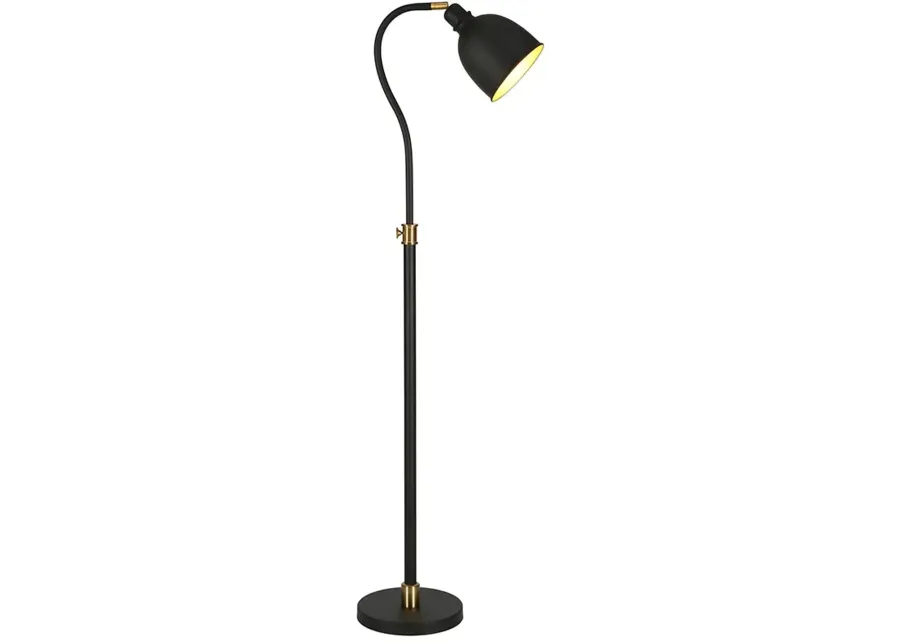 Nathan Black Floor Lamp