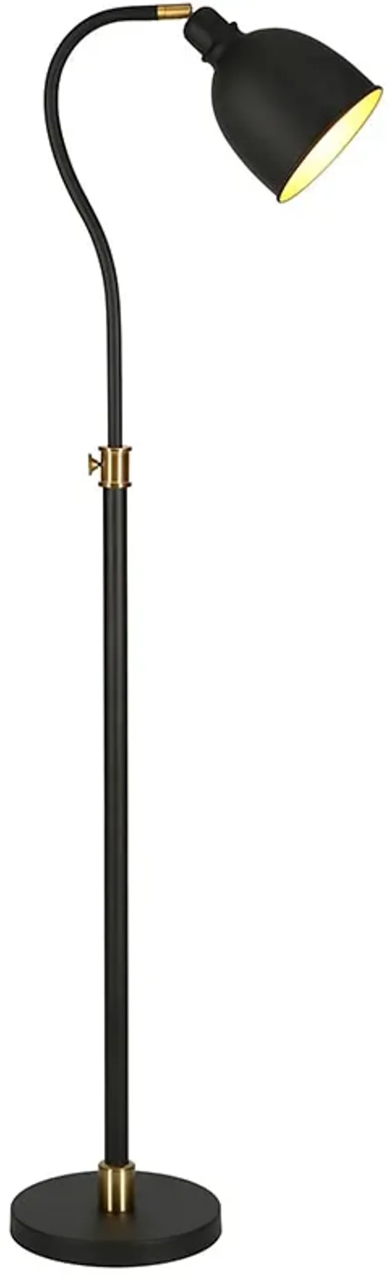 Nathan Black Floor Lamp