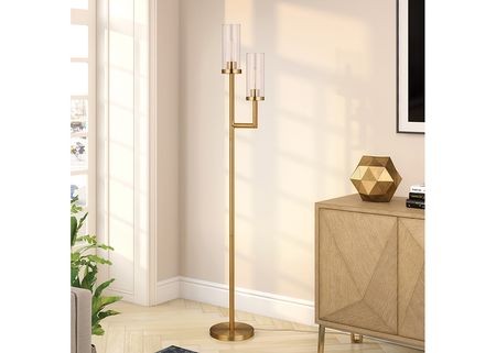 Nadia Gold Floor Lamp