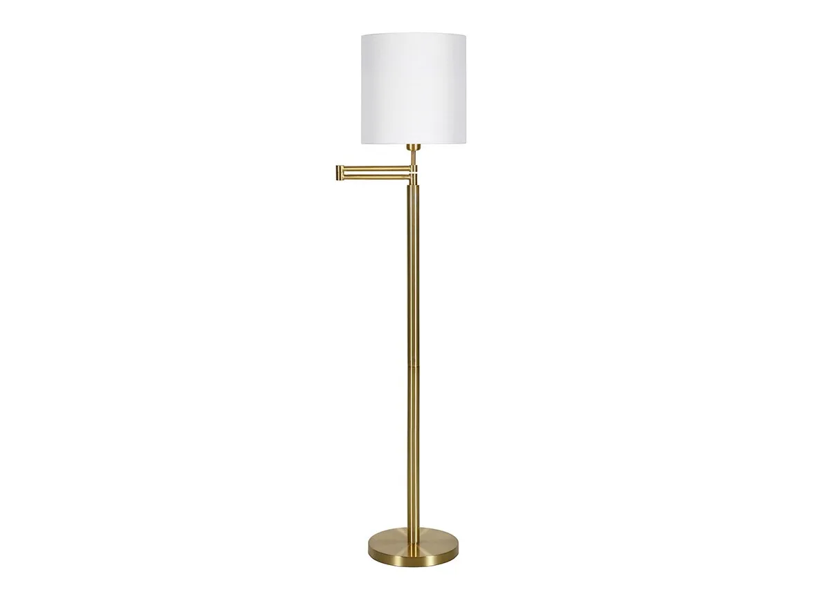 Genesis Gold Floor Lamp