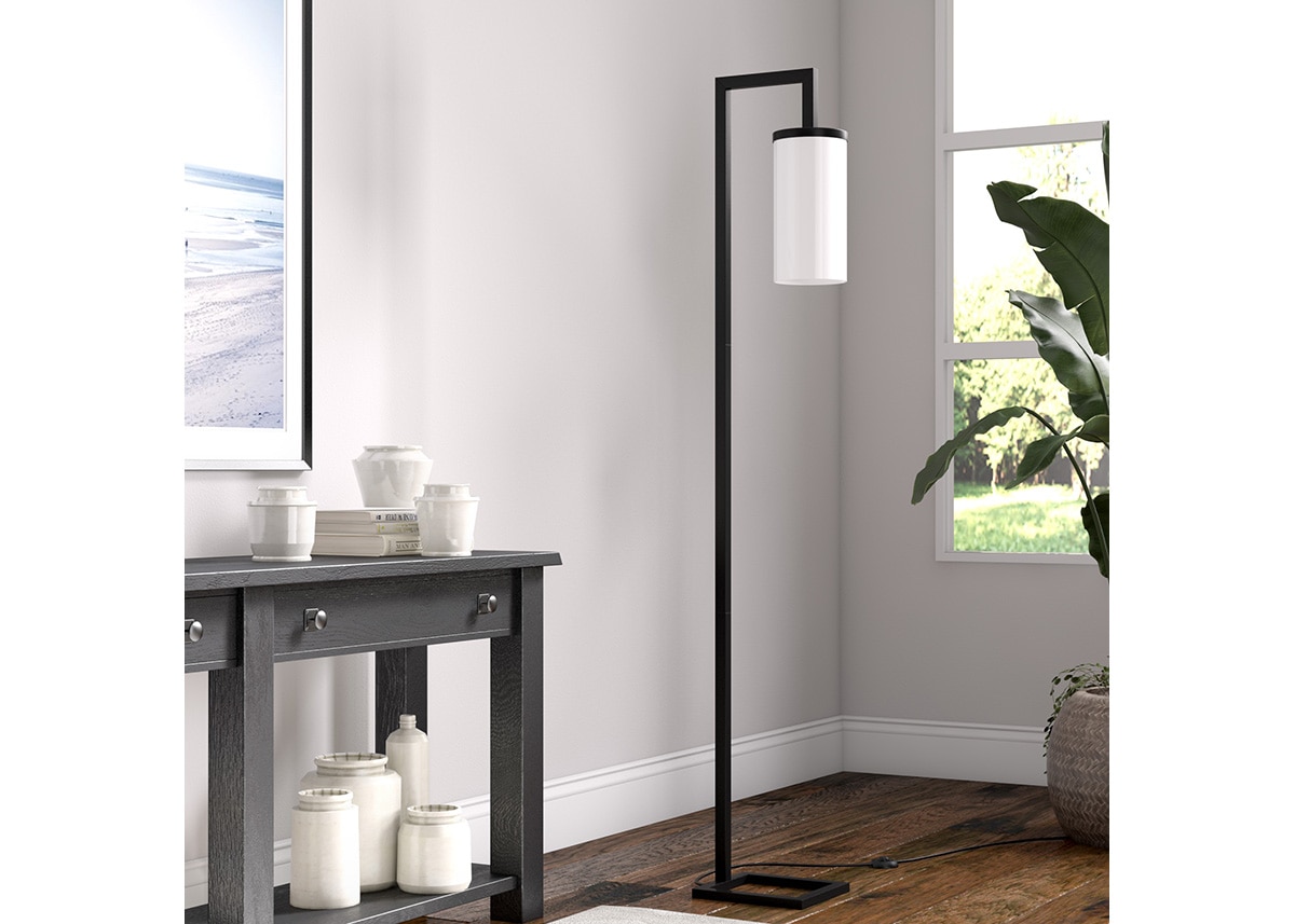 Suri Black Floor Lamp