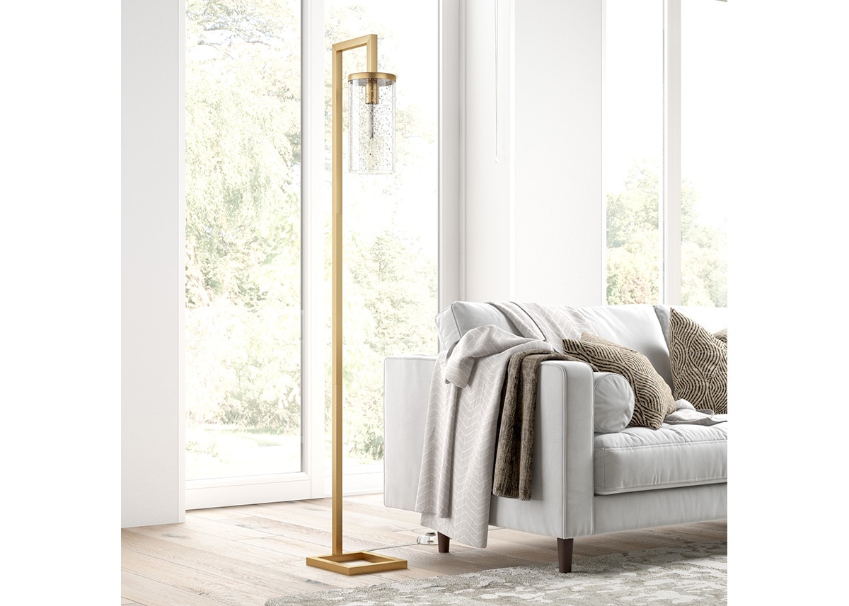 Addy Gold Floor Lamp