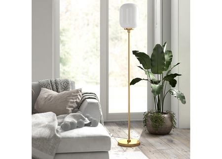 Bryce Gold Floor Lamp