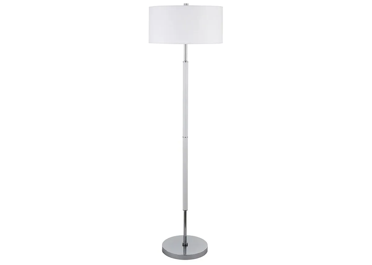 Simone White Floor Lamp