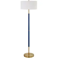 Simone Blue Floor Lamp