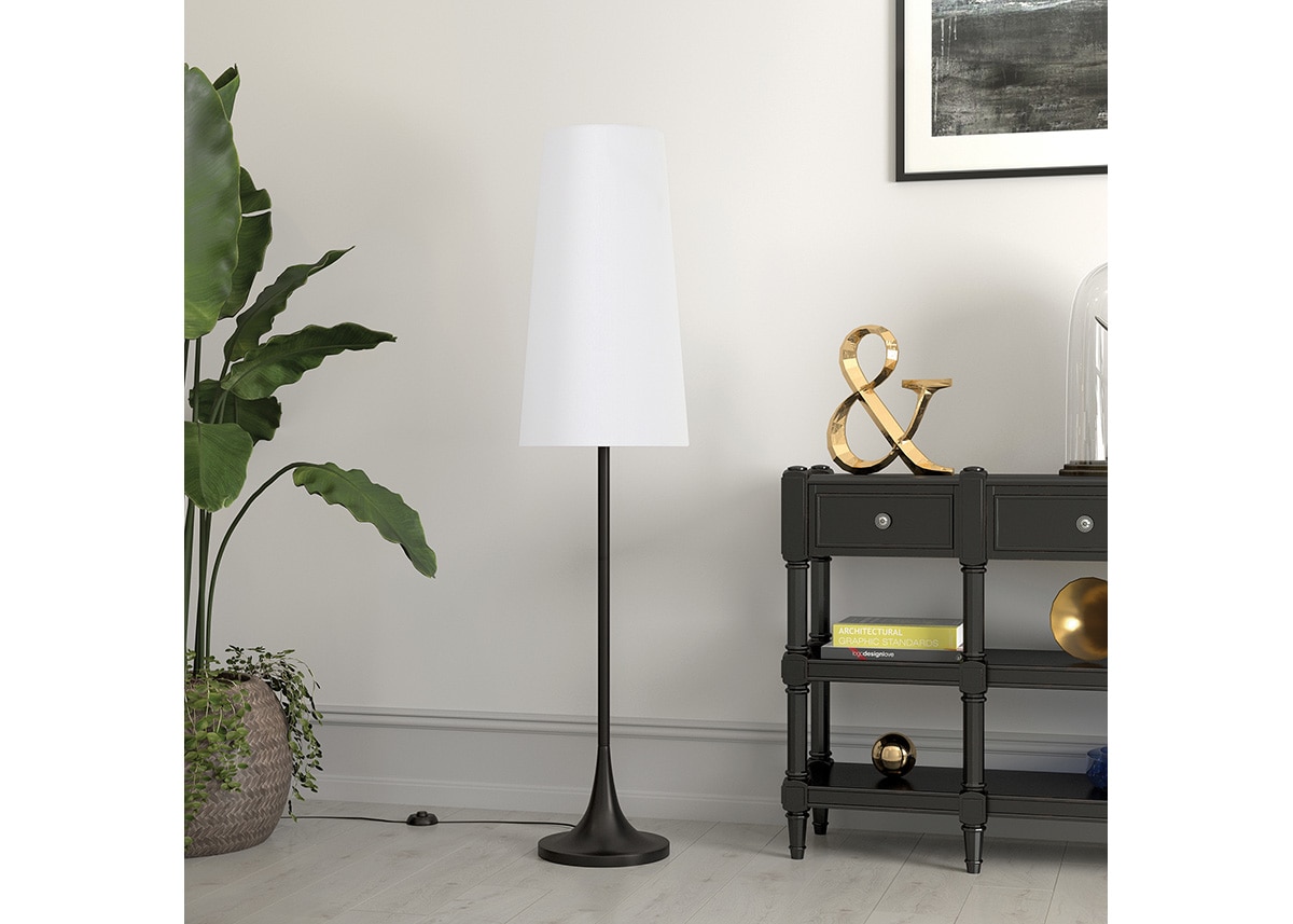 Alice Black Floor Lamp